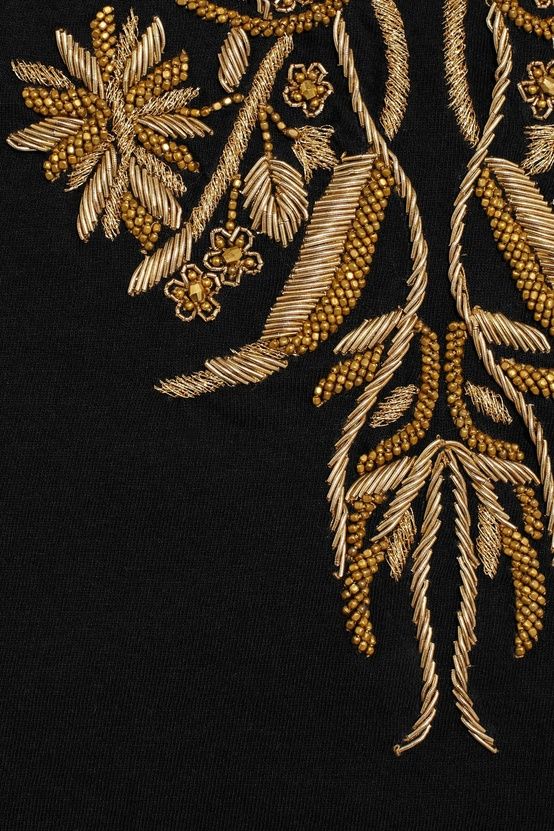 Alexander McQueen embroidery